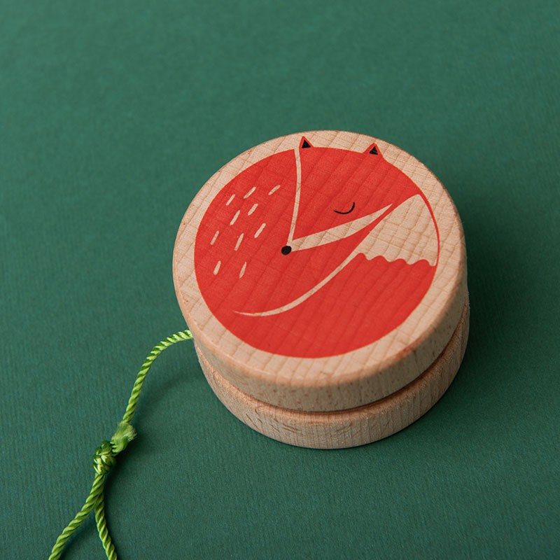 Yoyo de madera de haya sostenible